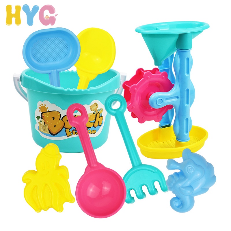 HYG Toys Beach castle toy Sand Wheel Kids Sand Toys Sets Sand Toy Beach Toys Children's Beach