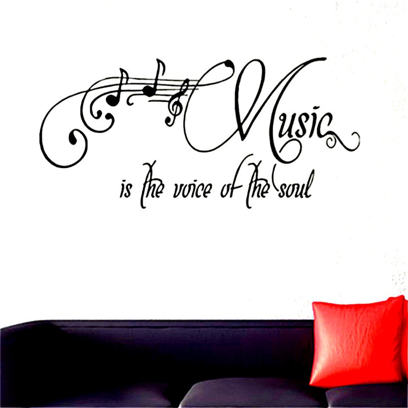 Music Note Room Decoration Wall Sticker Shopee Malaysia