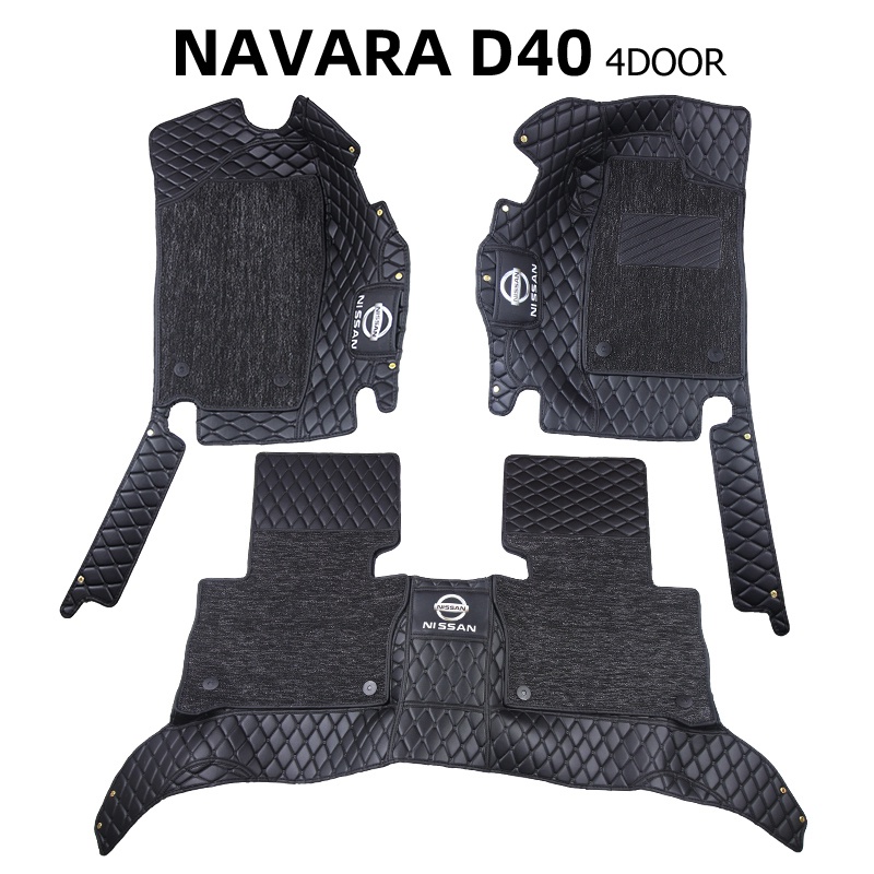 2Layers Carpet Nissan Navara Car Floor Mat (2007Present) PRO4X/NP300