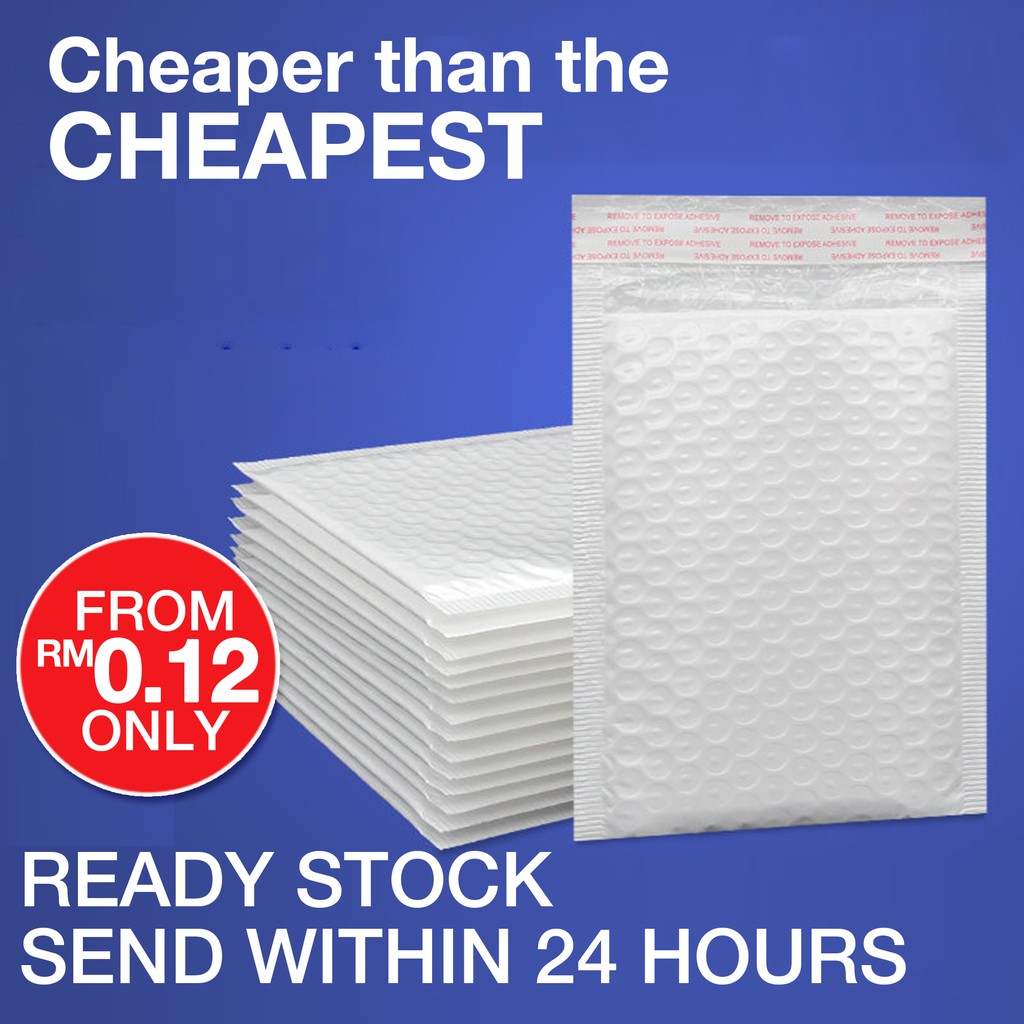 Cheaper than cheapest Ready Stock Bubble Wrap Envelope Bubble Envelope