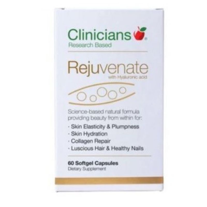 (Expire 01/2023)Clinicians Rejuvenate With Hyaluronic Acid 60 Softgel