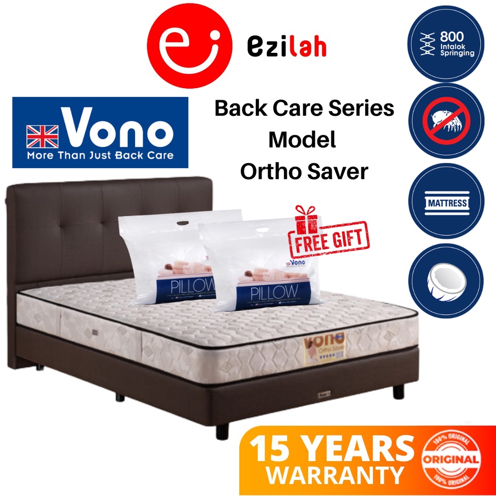 Vono Back Care Series Ortho Saver Mattress/ Single/ Super Single/ Queen