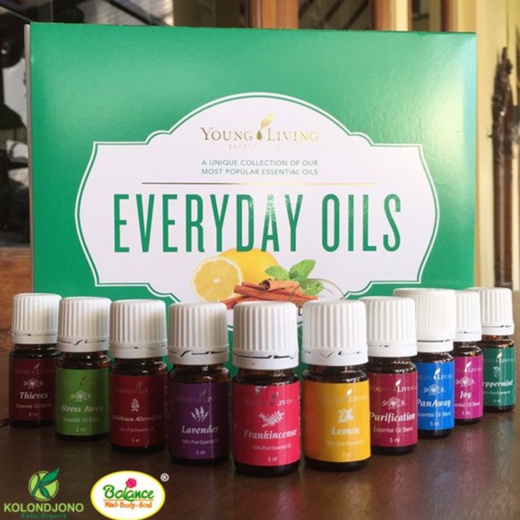 Young Livings Everyday Oils Collection Set Shopee Malaysia