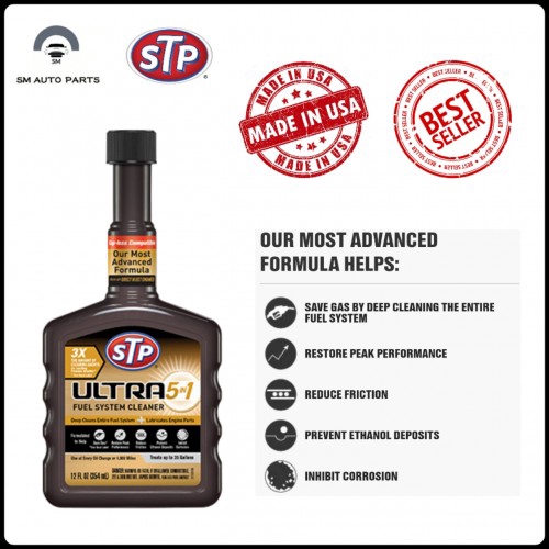 STP Ultra 5in1 Fuel System Cleaner ( 12FL OZ 354mL ) Shopee Malaysia