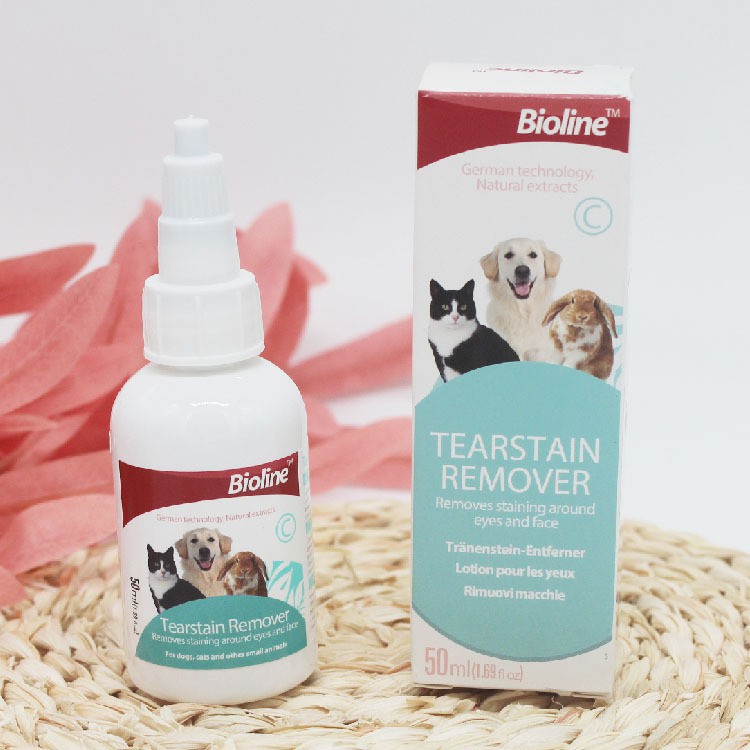 Bioline Tears Stain Remover Eye Drop Tear Drop Dog Eye Drop Pet Eye