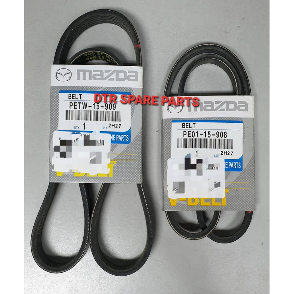 MAZDA 3 CX5 2.0 SKYACTIV ORIGINAL MAZDA FAN BELT SET (6PK962 + 3PK798