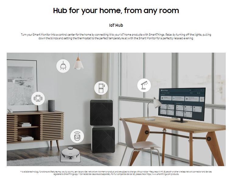 Samsung 32"/43" Smart Monitor M7 LS32DM700UEXXS/LS43DM702UEXXS (4K/UHD