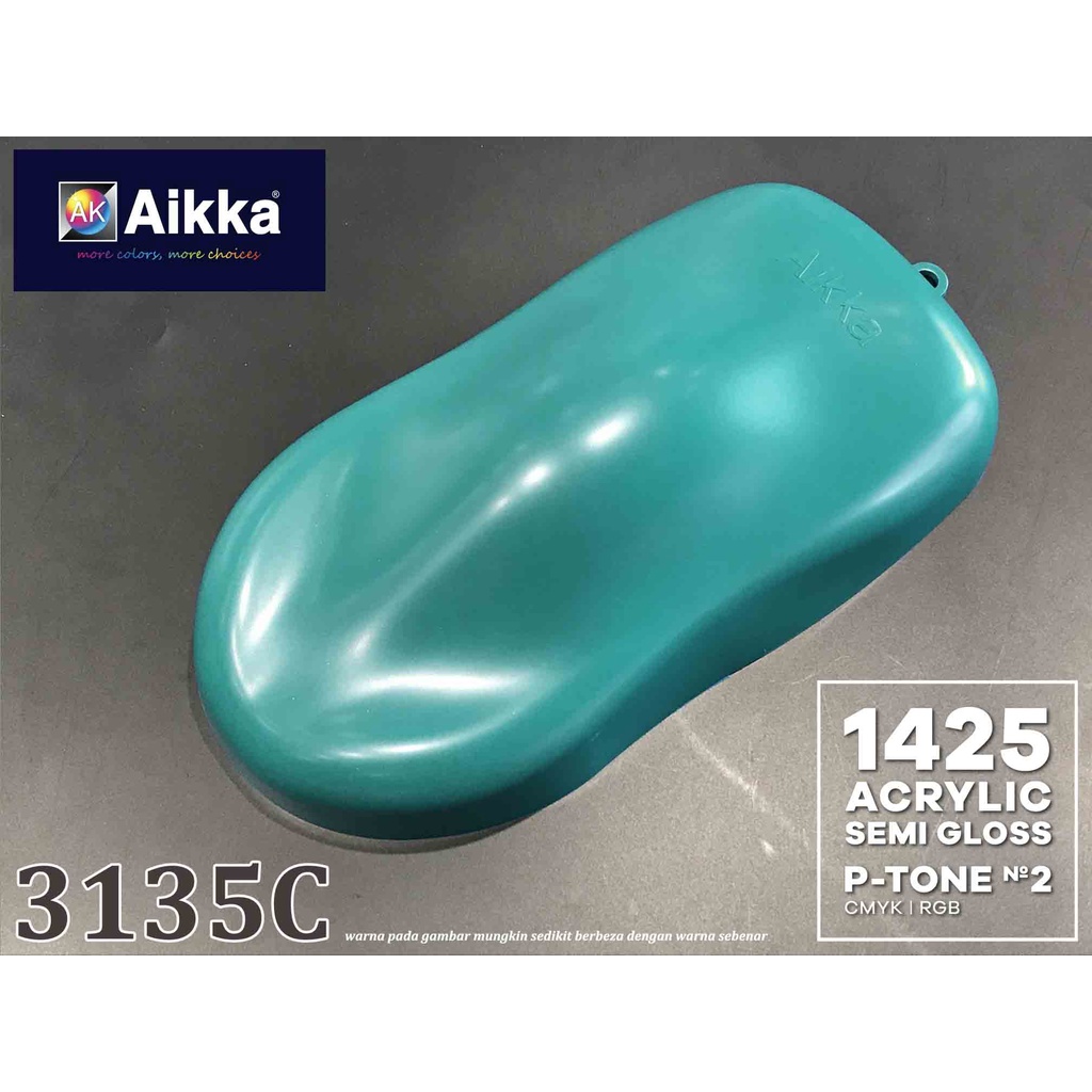 AIKKA Paint PANTONE Colour 3135C / 1425 ACRYLIC SEMI GLOSS PAINT