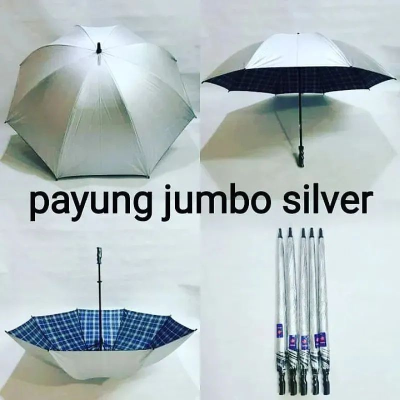 Silver jumbo Umbrella Shopee Malaysia