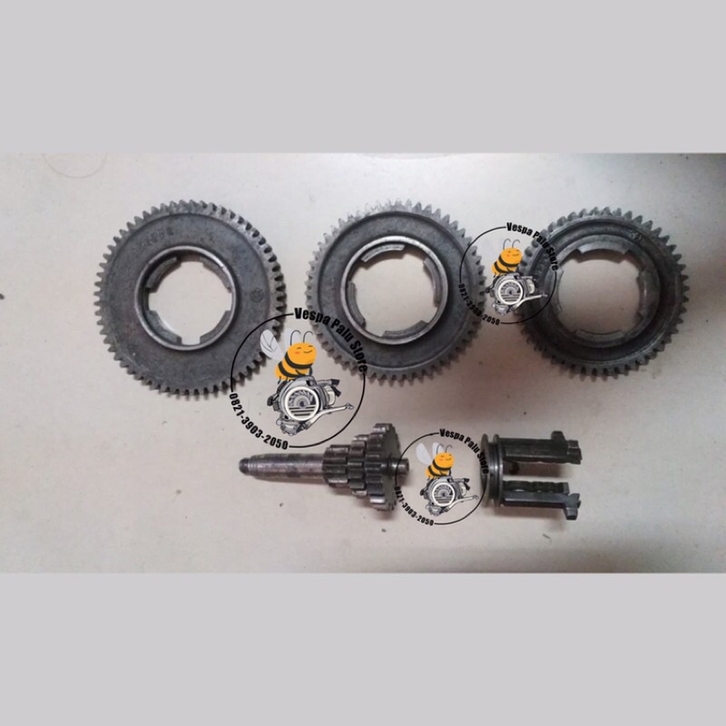 Gear Ratio Gear Ratio Borobudur Arrangement Vespa Mini Special Original