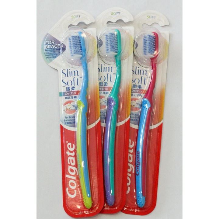 Colgate Slimsoft Orthodontic Ortho Braces Toothbrush (U Shaped