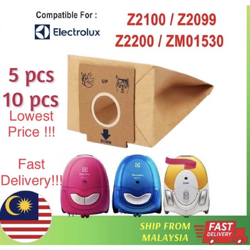 💥READY STOCK💥 Dust Vacuum Bag For Electrolux Vacuum Cleaner Z2100/Z2099