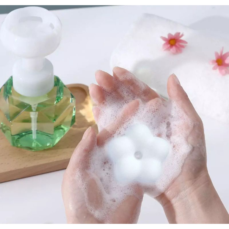 flower stamp hand washer / sabun bentuk bebunga ( restocked ) Shopee