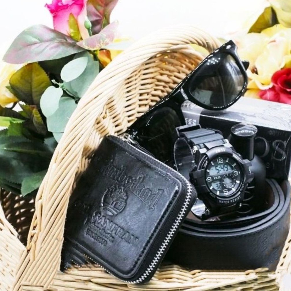 gucci bag [Ready Stock] Set Hantaran Lelaki Beg Duit Lelaki Set Lelaki Birthday Men Gift 5 in 1