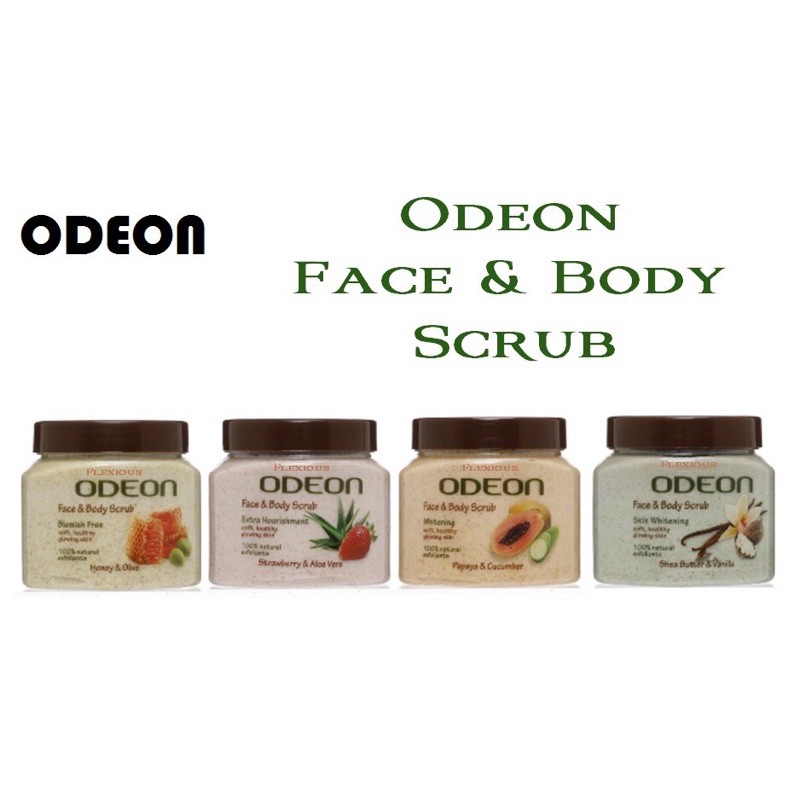 Odeon Face & body scrub 300ml Shopee Malaysia