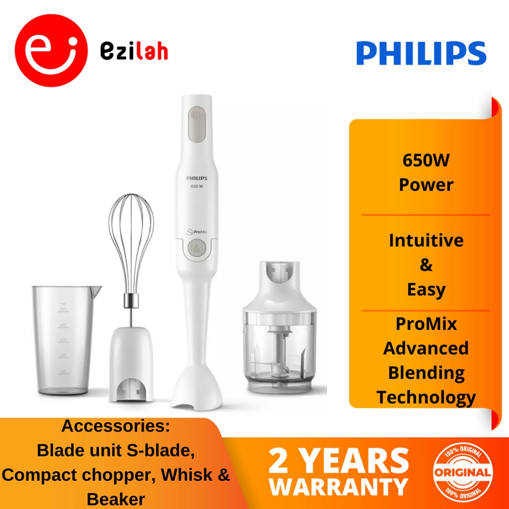 Philips ProMix Hand Blender (650W) HR2533 Shopee Malaysia