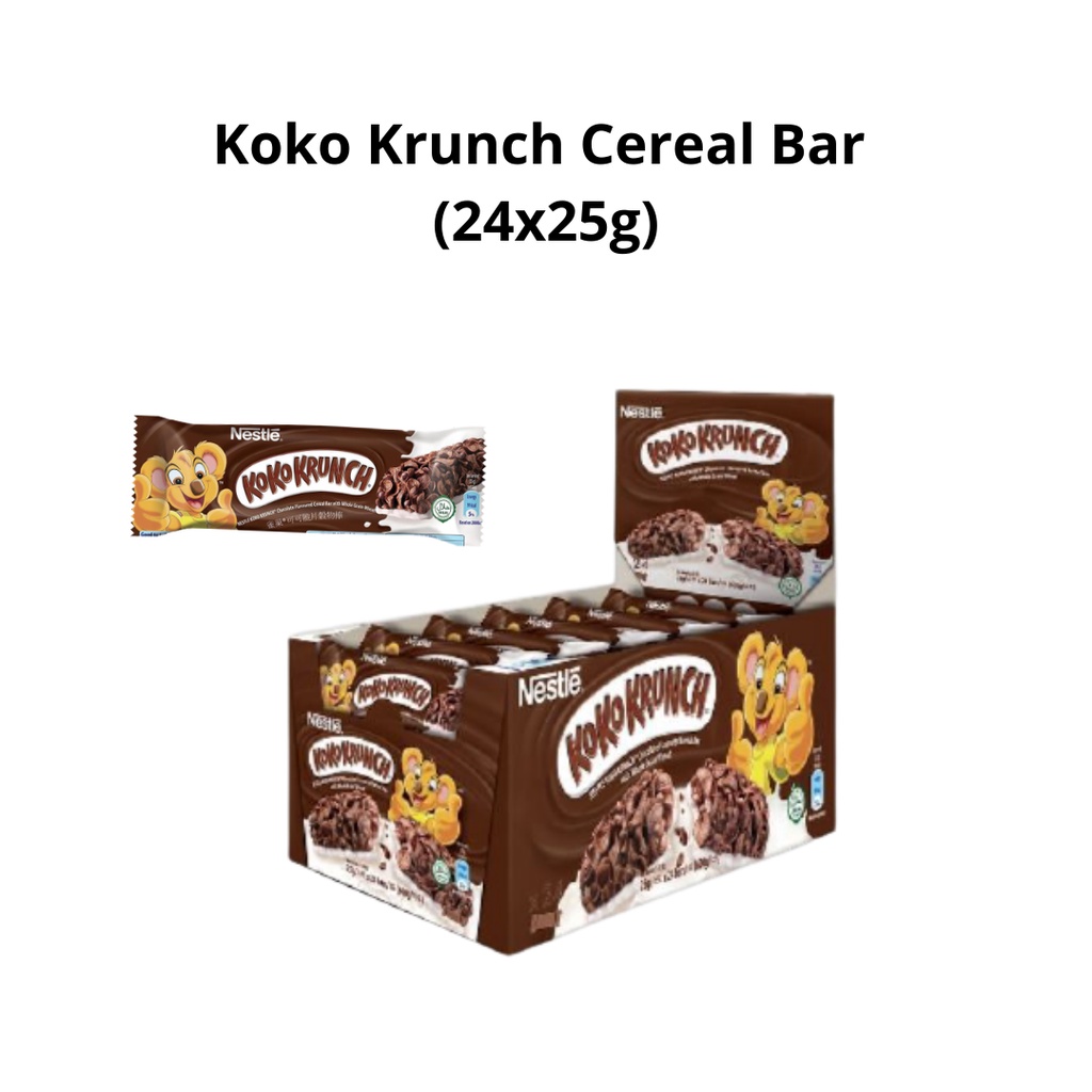 Koko Krunch Cereal Bar (24x25g) Shopee Malaysia