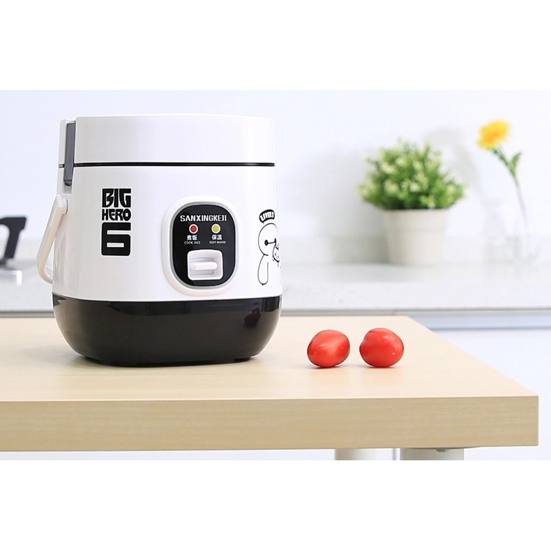 NEW DESIGN!1.2L Mini Rice Cooker Travel Rice Cooker Travel Cooker Portable Cooker Baby Porridge