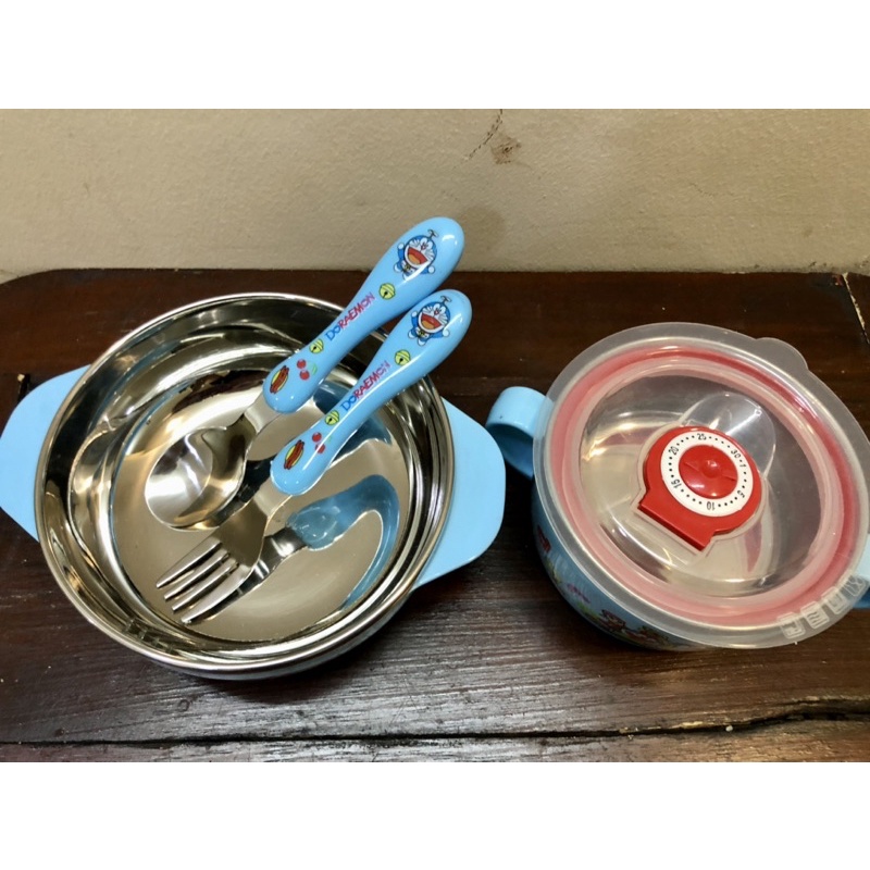 Doremon Dish set, doremon Food Tools Shopee Malaysia