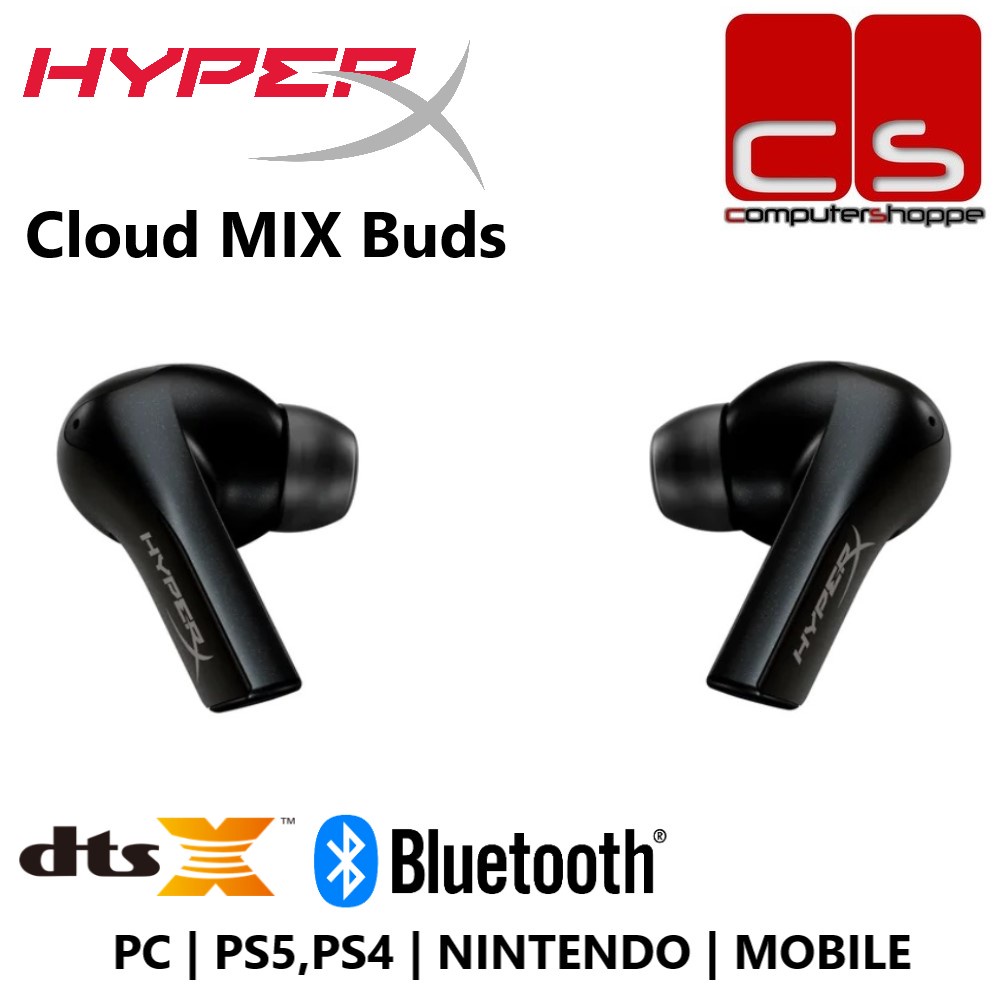 HyperX Cloud MIX Buds Wireless Gaming Earbuds Shopee Malaysia