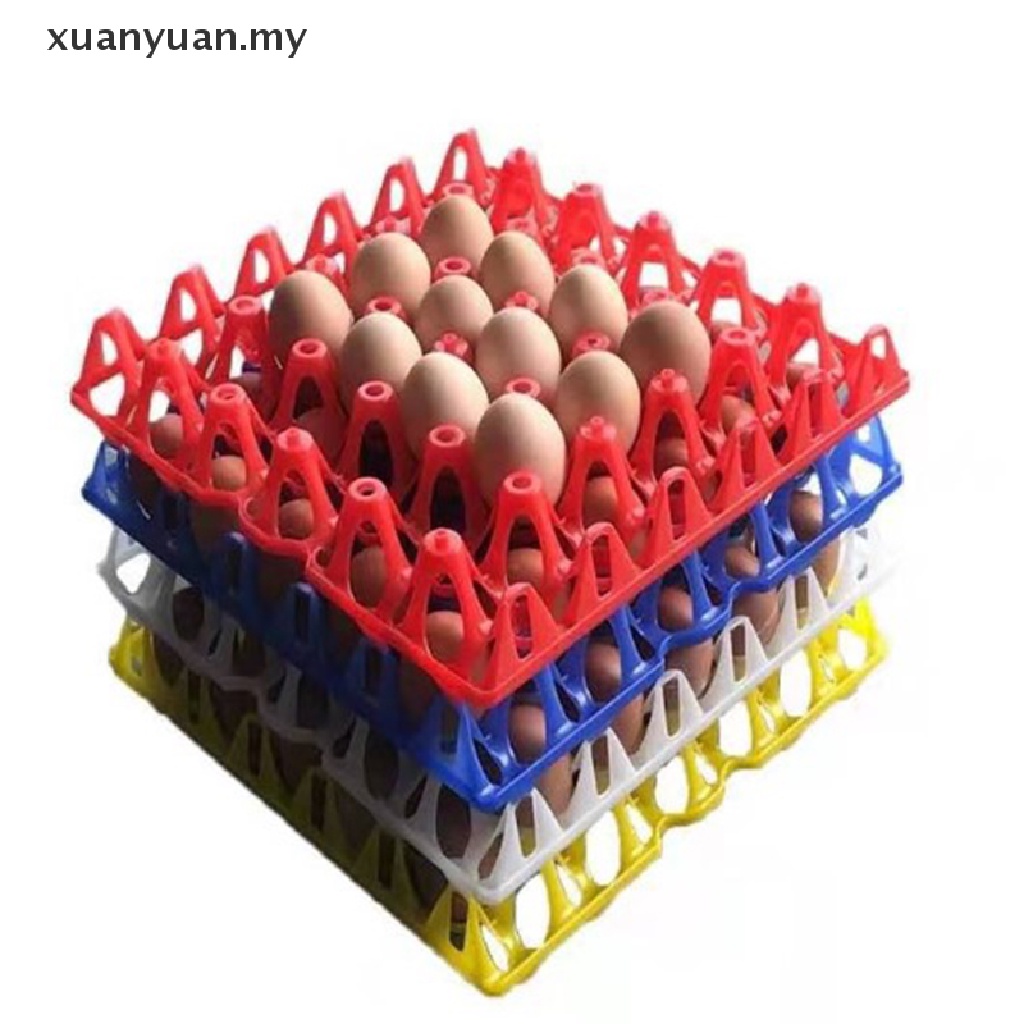 XUAN Plastic Egg Tray can hold thirty eggs Egg storage box Easy to