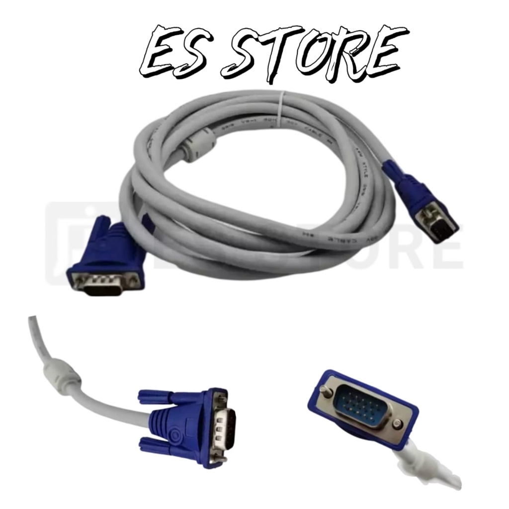 VGA MALTE TO VGA MALE CABLE 15pin 1.5m 3m 5m VGA CABLE / VGA MALE TO