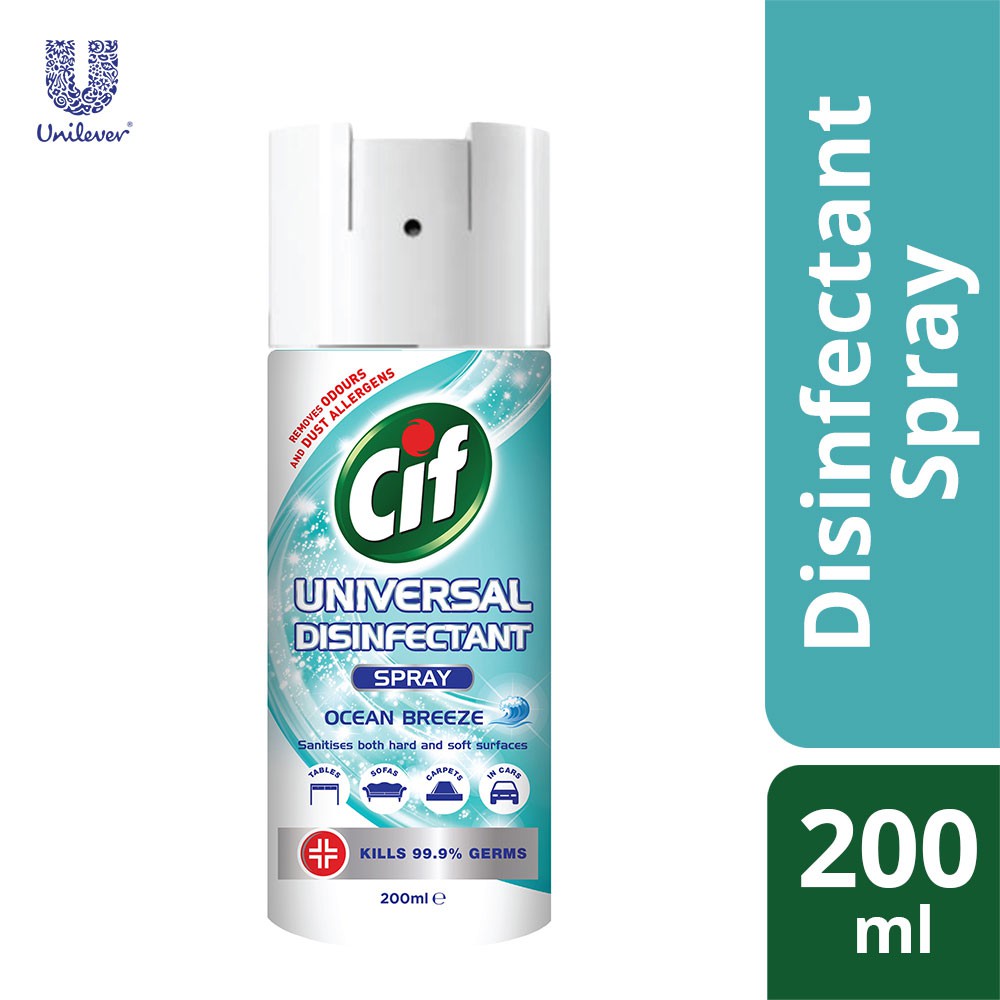 Cif Disinfectant Spray Ocean Scent (200ml) Shopee Malaysia