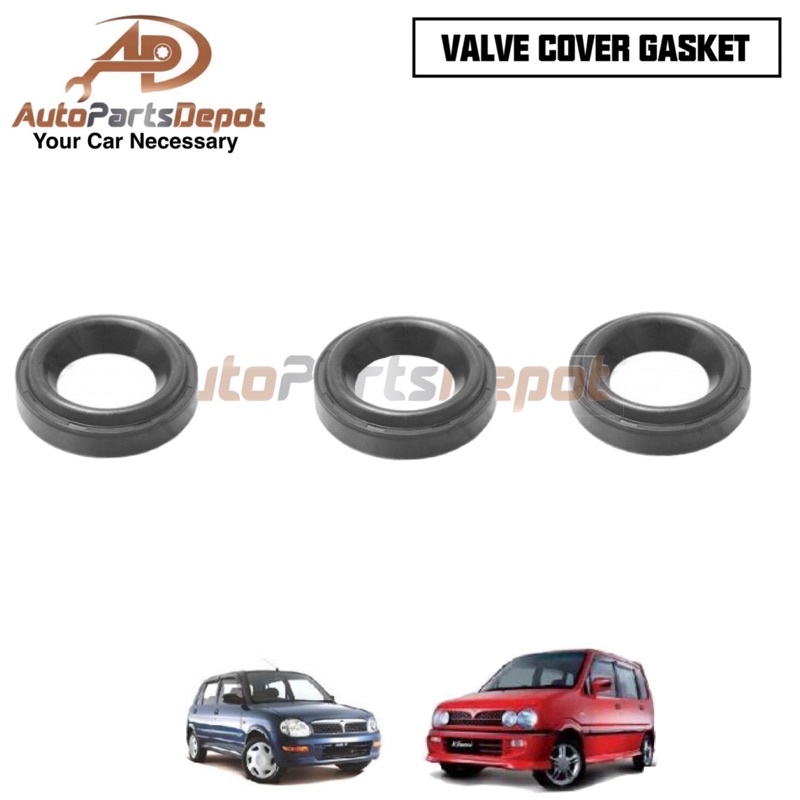 SILICONE VALVE COVER GASKET + PLUG SEAL PERODUA KENARI,KELISA Shopee