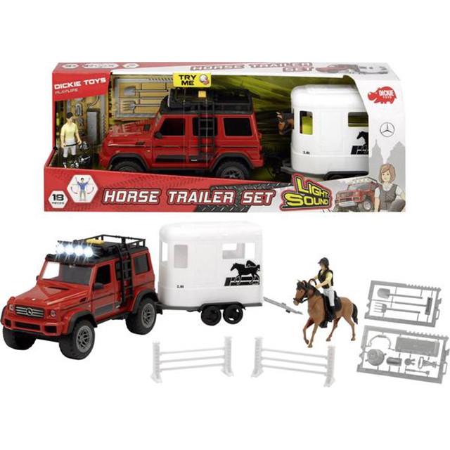 Dickie Toys Playlife Horse Trailer Set 20 Pieces (Ages 3 and up) Shopee Malaysia