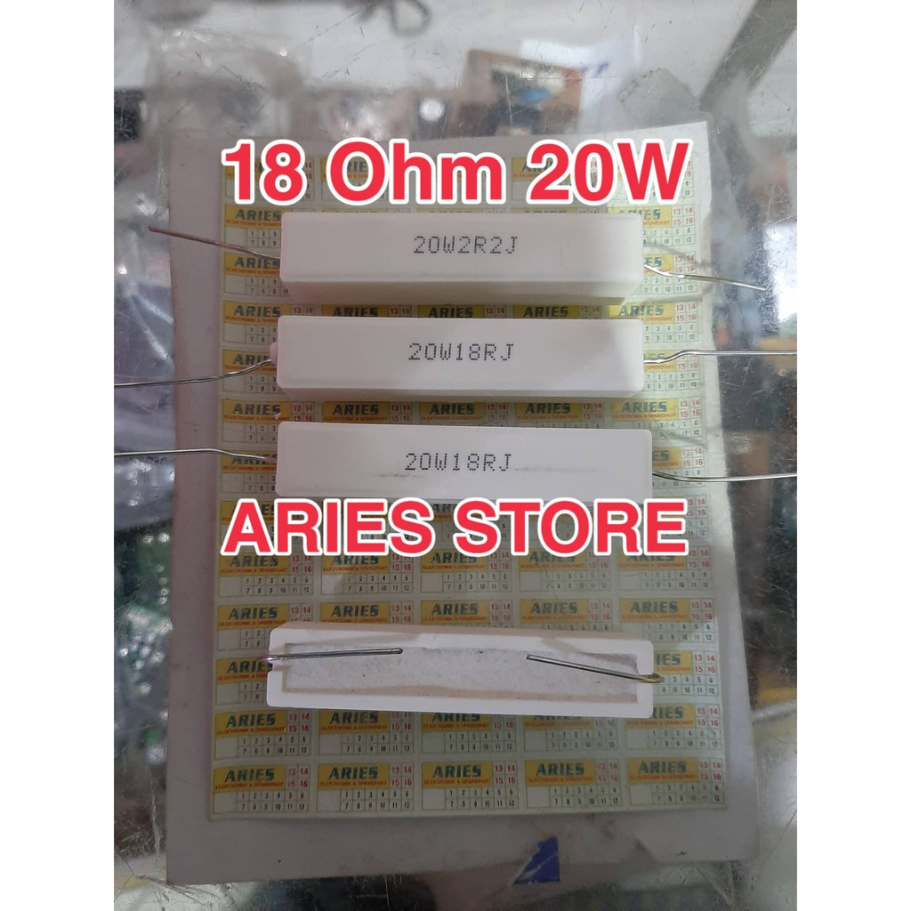 Resistors 20W 18 OHM 20 WATT Shopee Malaysia