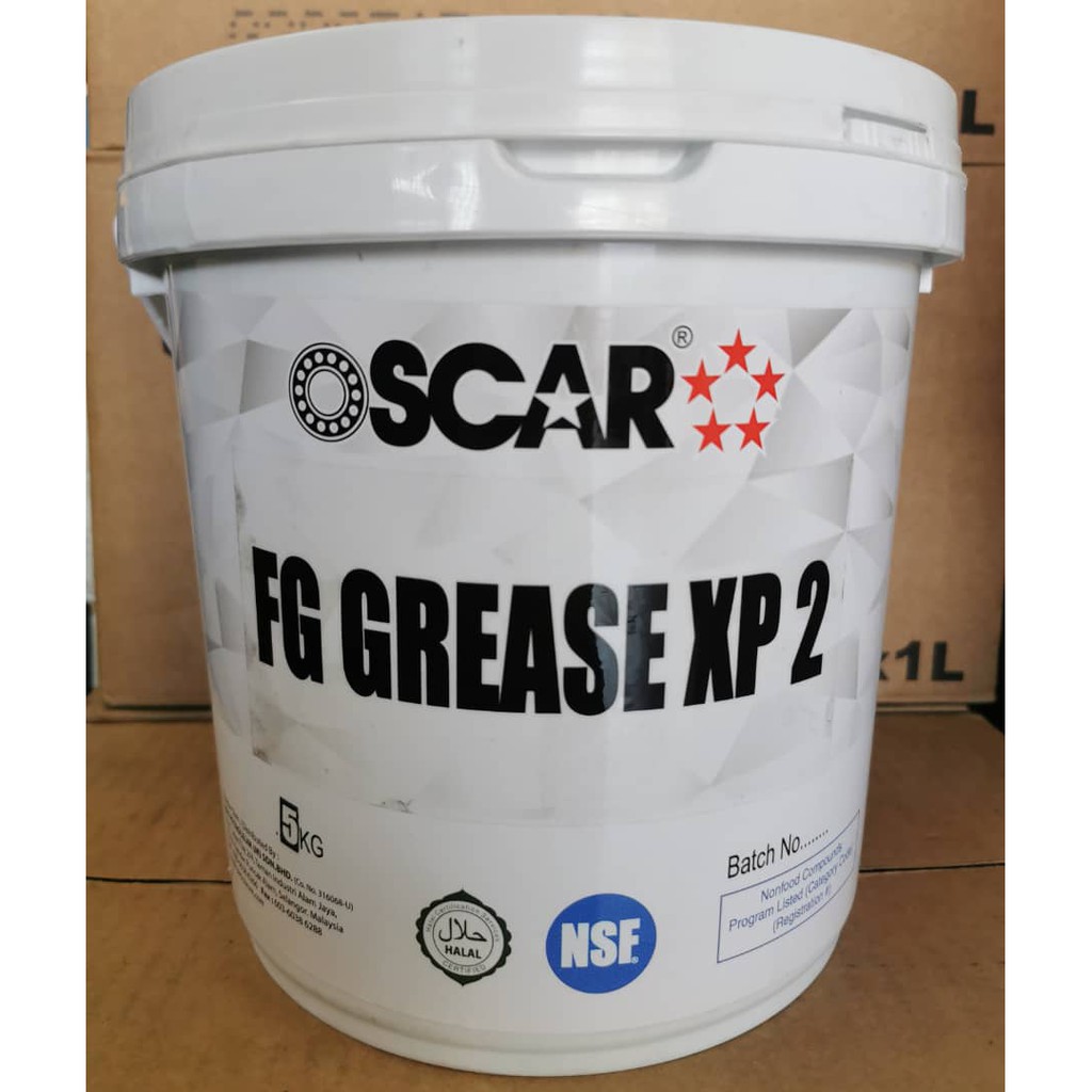 Food Grade / FG Grease XP2 (Food Grade Grease with Halal and NSF) [5KGS