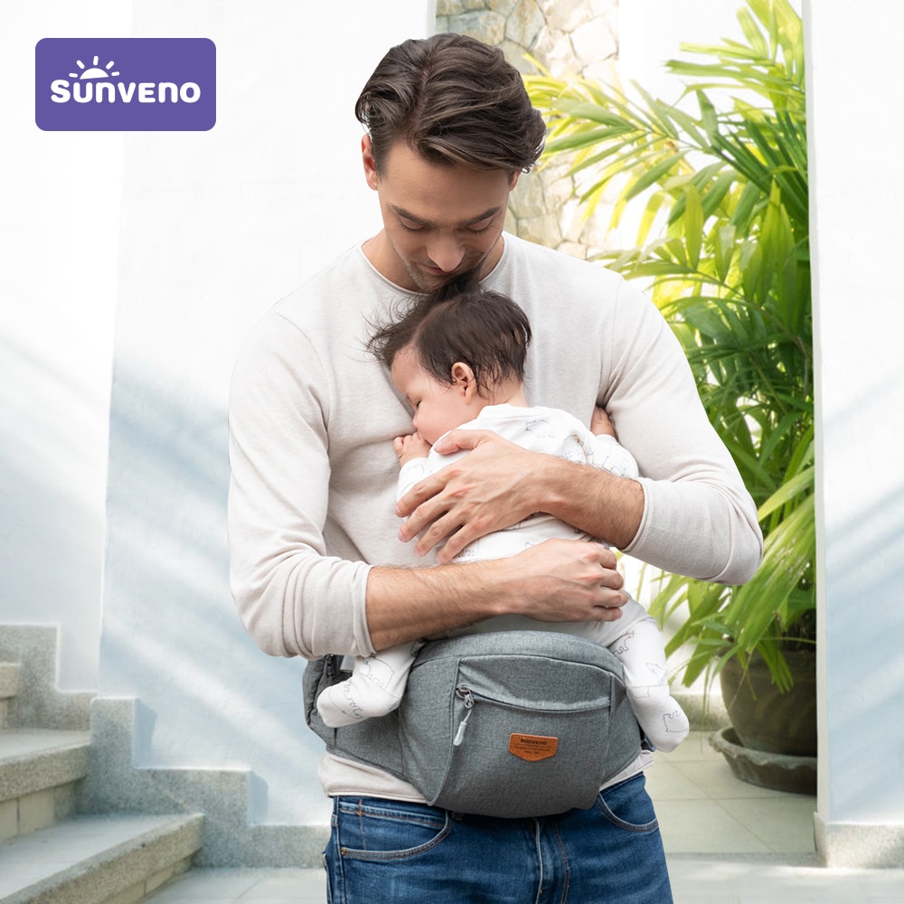 Sunveno Baby Infant Hip Seat Carrier, Toddler Waist Seat Stool Carrier