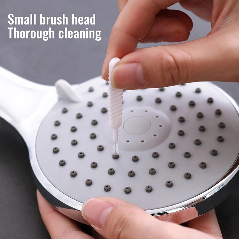 10Pcs/Set Mini Hole Cleaning Brushes for Bathroom Shower Head Cleaning