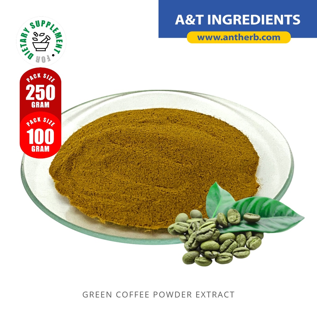 [100g/250g] Green Coffee Powder Extract / Serbuk Ekstrak Kopi Hijau