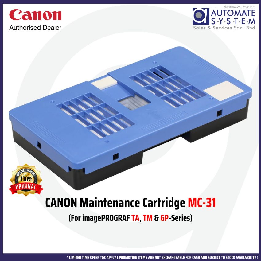 Canon Maintenance Cartridge MC31 TA Series TM Series GP Series