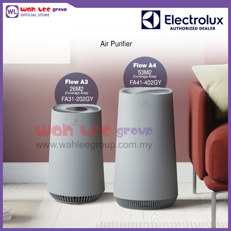 Electrolux Flow A3 / Flow A4 Air Purifier FA31202GY , FA41402GY
