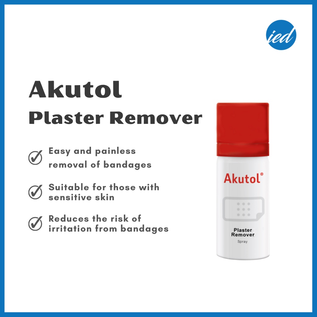 AKUTOL Plaster Remover For painless plaster bandage removal Spray