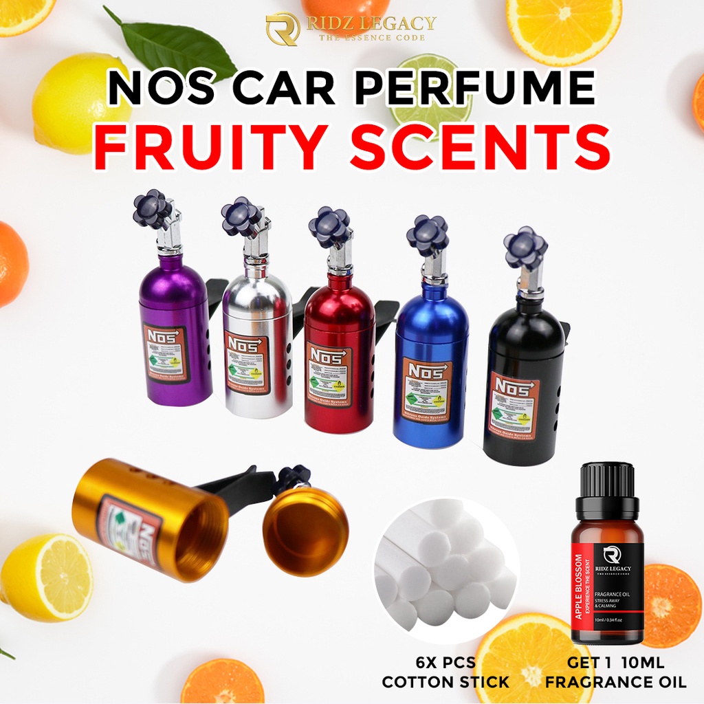 Ridz Limited Edition! Nos Car Perfume Fruity Scents Car Air Freshener