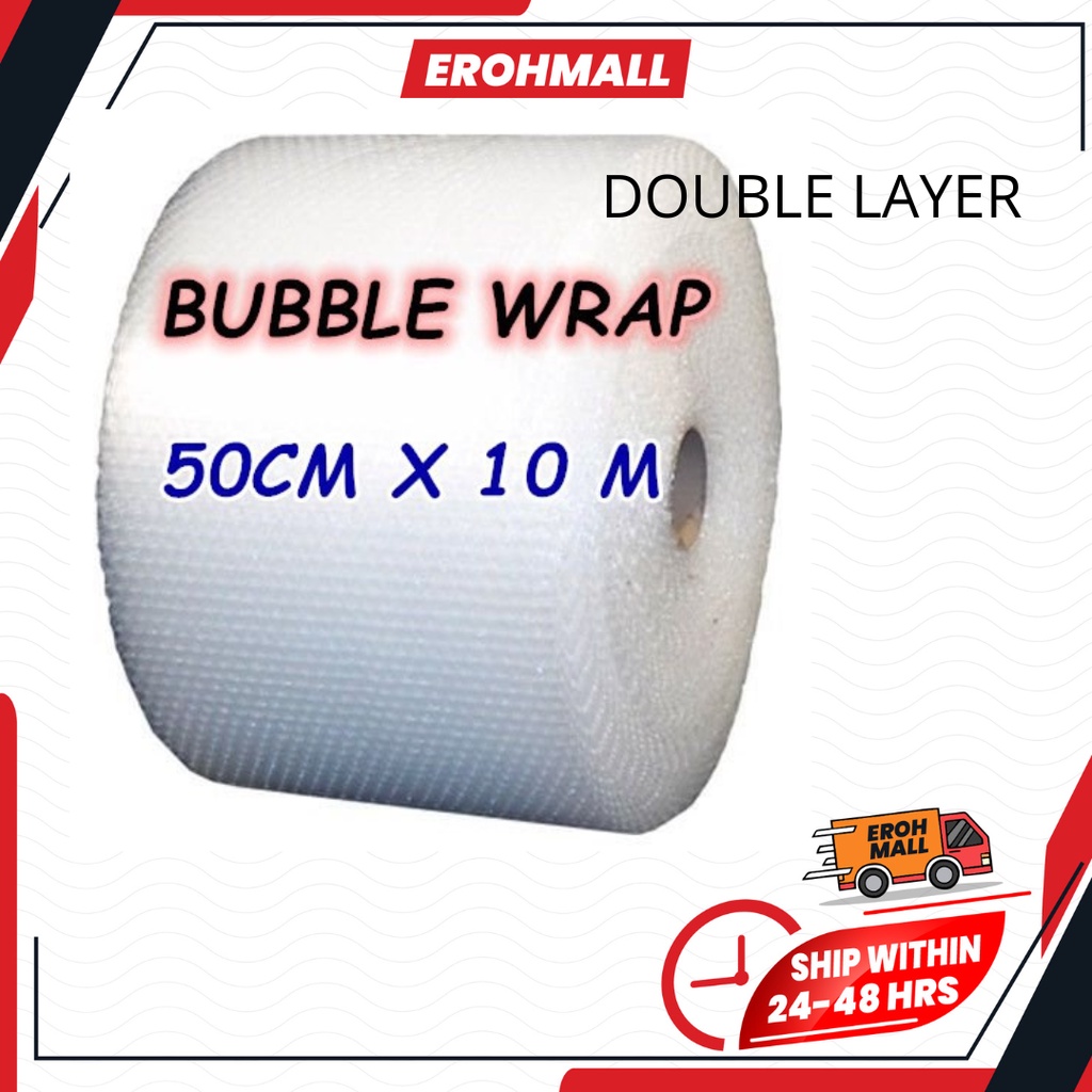 Bubble Wrap Murah Buble Wrap Murah Double Layer 50cm/33cm X 10meter