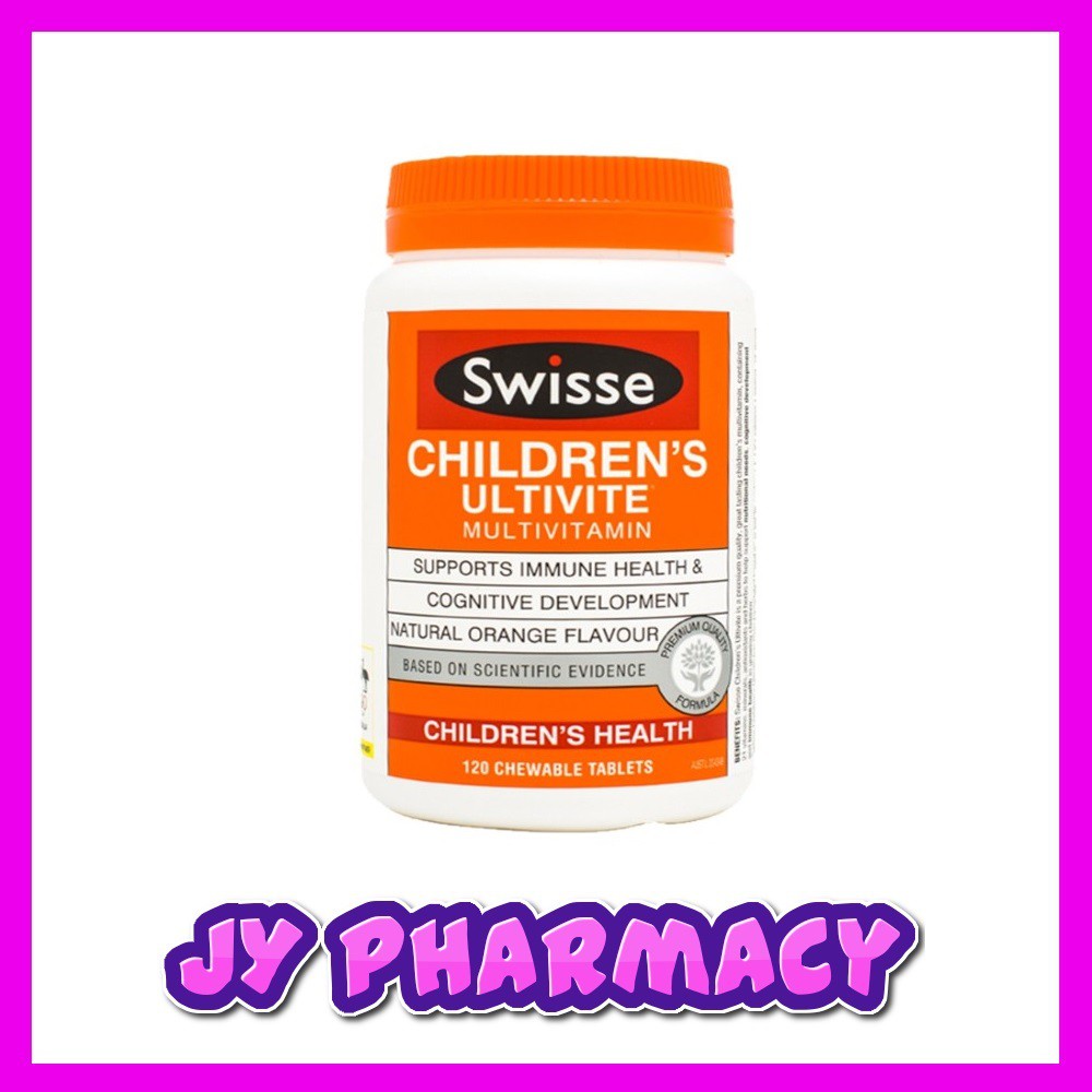 Swisse Children's Ultivite Multivitamin ( 120 Capsules ) ( Made In