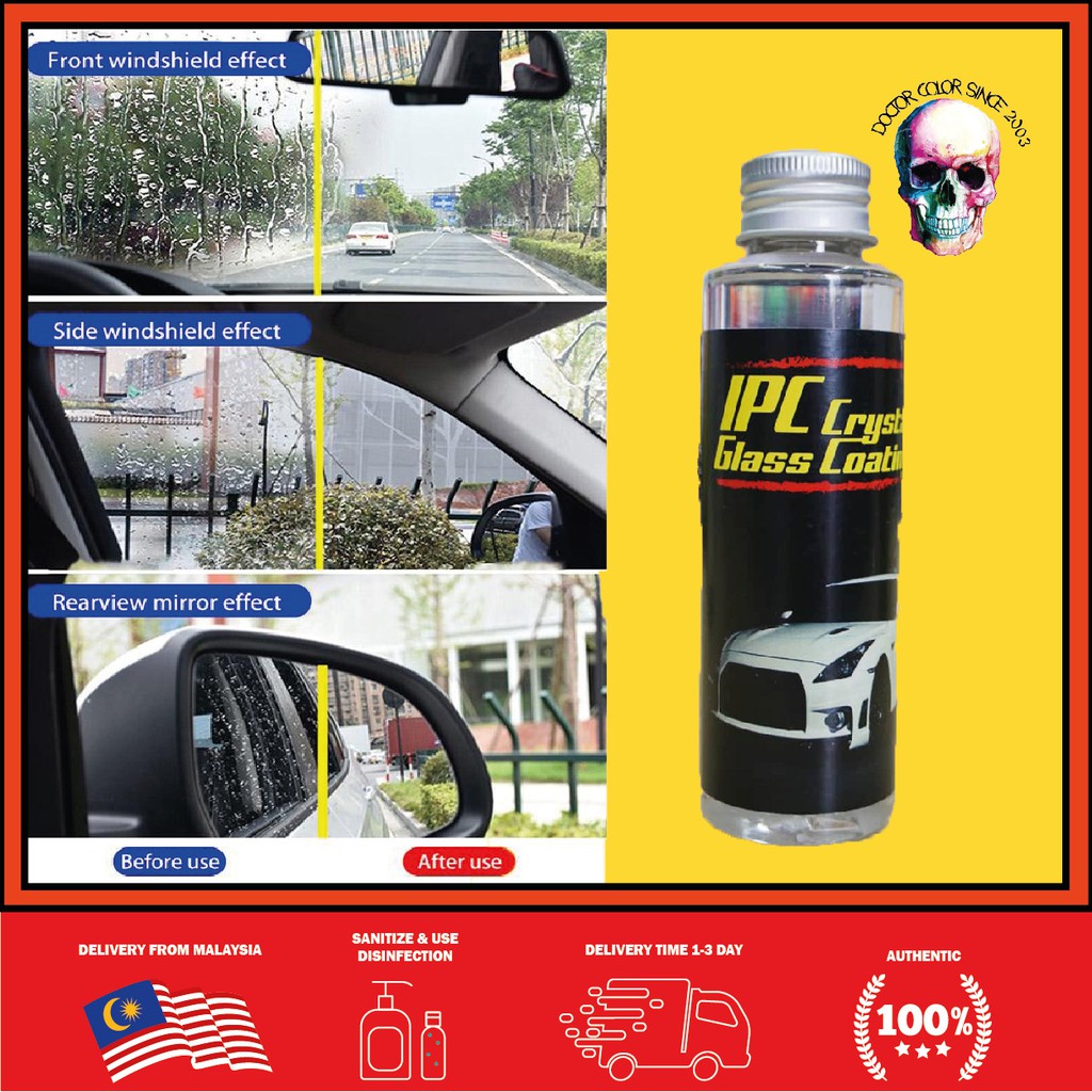 Anti Hujan Cermin Kereta Kalis Air /Car Window Anti Rain Waterproof(Japan Formula) / Glass