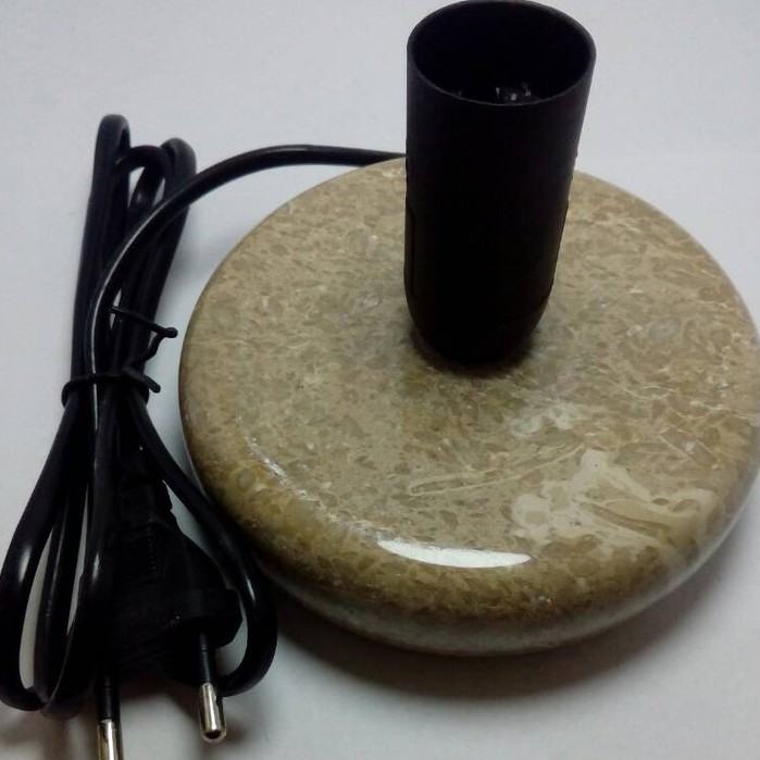 SALT LAMP BASE WITH BULB 15W MARBLE BASE LAMPU GARAM Shopee Malaysia