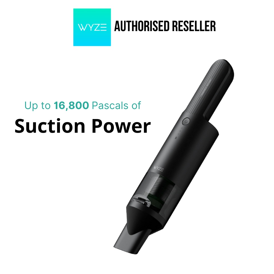 Wyze Handheld Vacuum Cleaner; Cordless, 16,800pa Powerful Suction, Lightweight and Fast Charging