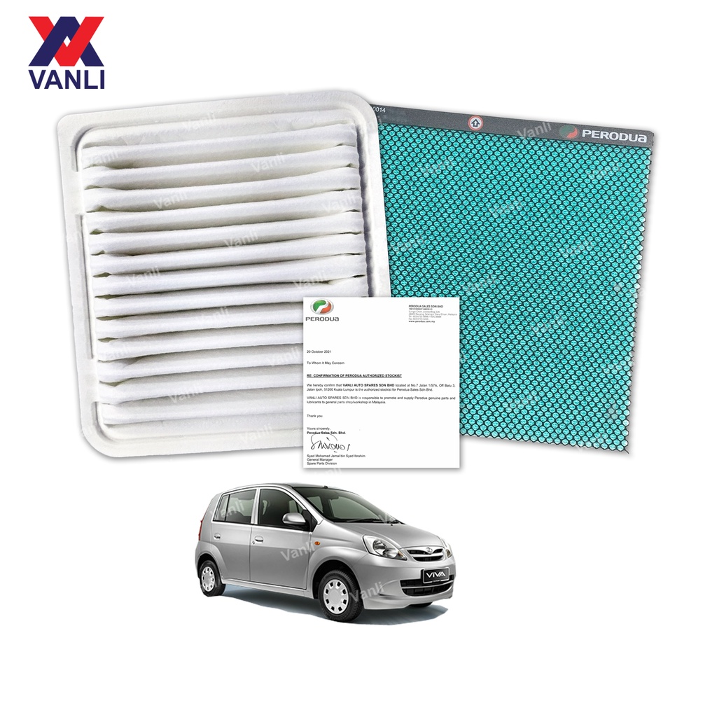 Perodua Genuine Air Cond Filter for Perodua Viva ( ALL Model ) 999