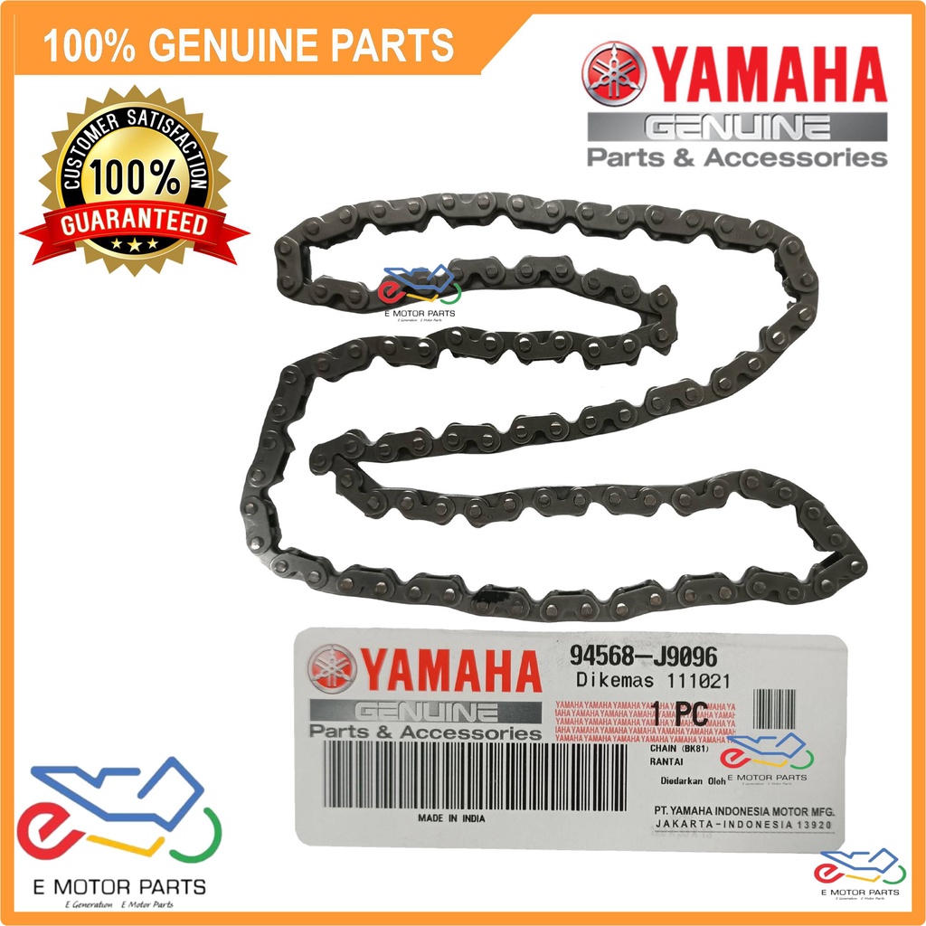 R15 TIMING CHAIN Y16 TIMING CHAIN 96 MARK RANTAI TIMING 100 ORIGINAL YAMAHA 94568J9096
