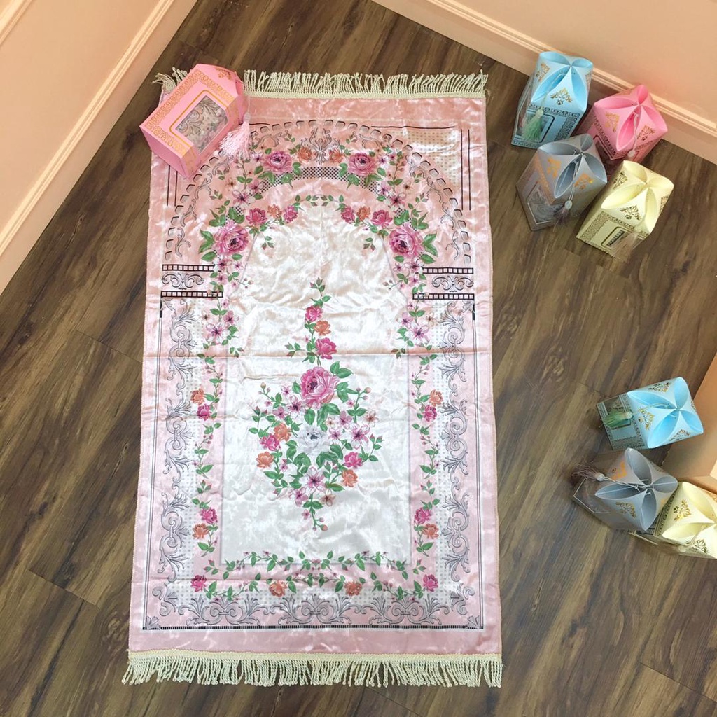 Sejadah Turkey With Box Sejadah Hantaran Exclusive Prayer Mat