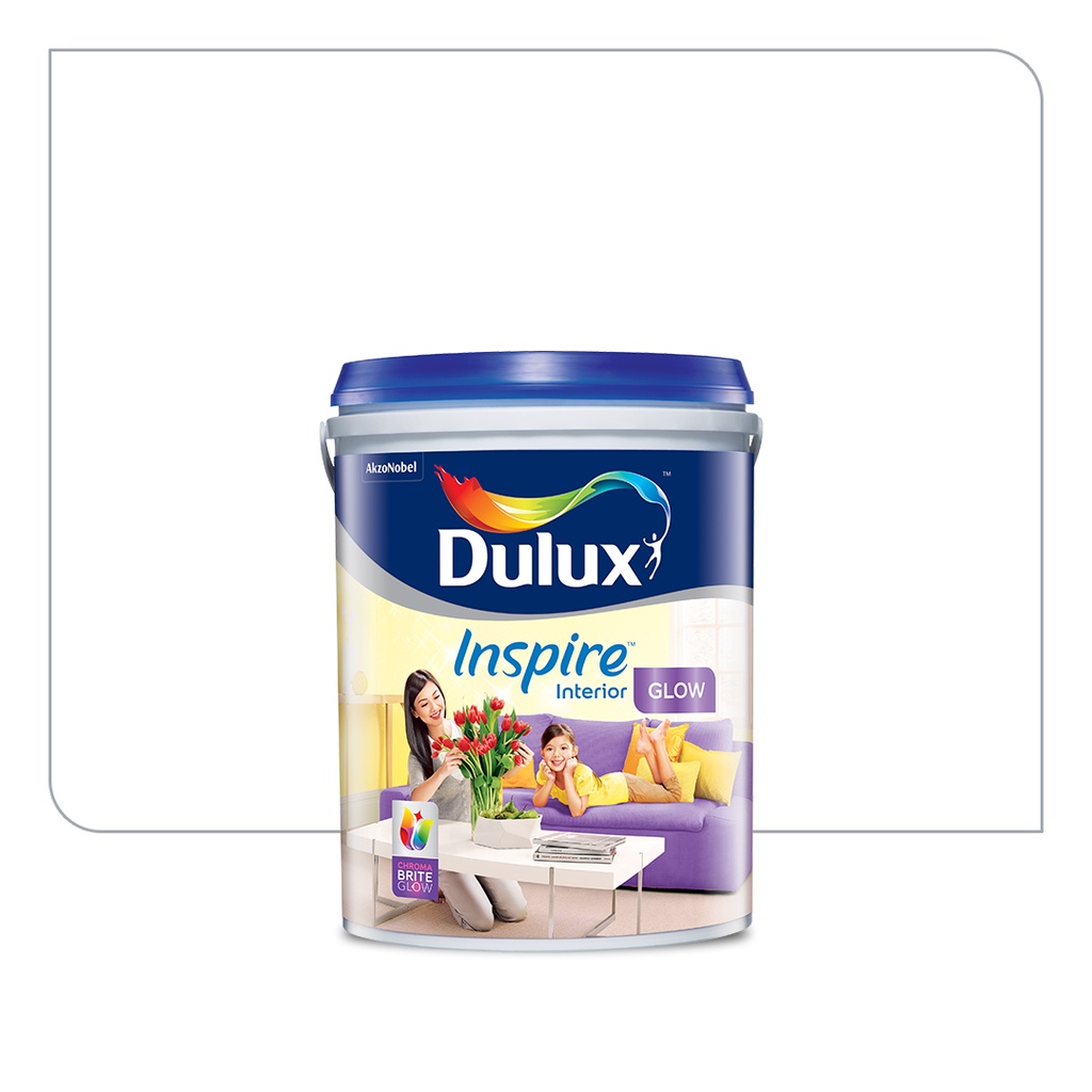 Dulux Inspire Interior Glow Interior Wall Paint 5L (White Colour