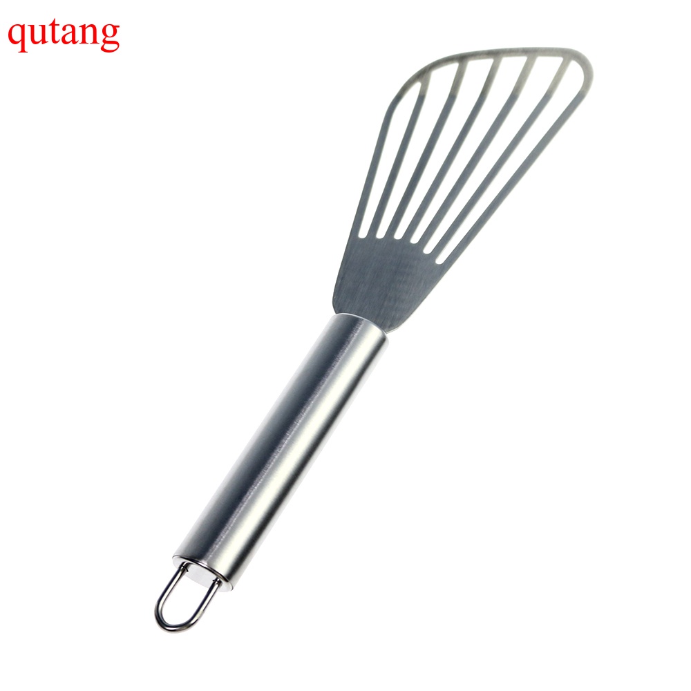 Fish Spatula, Stainless Steel Fish Slice Slotted Turner Non Stick