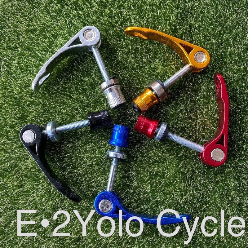 Bicycle Aluminium Alloy Quick Release Bike Seat Post Clamp Seatpost