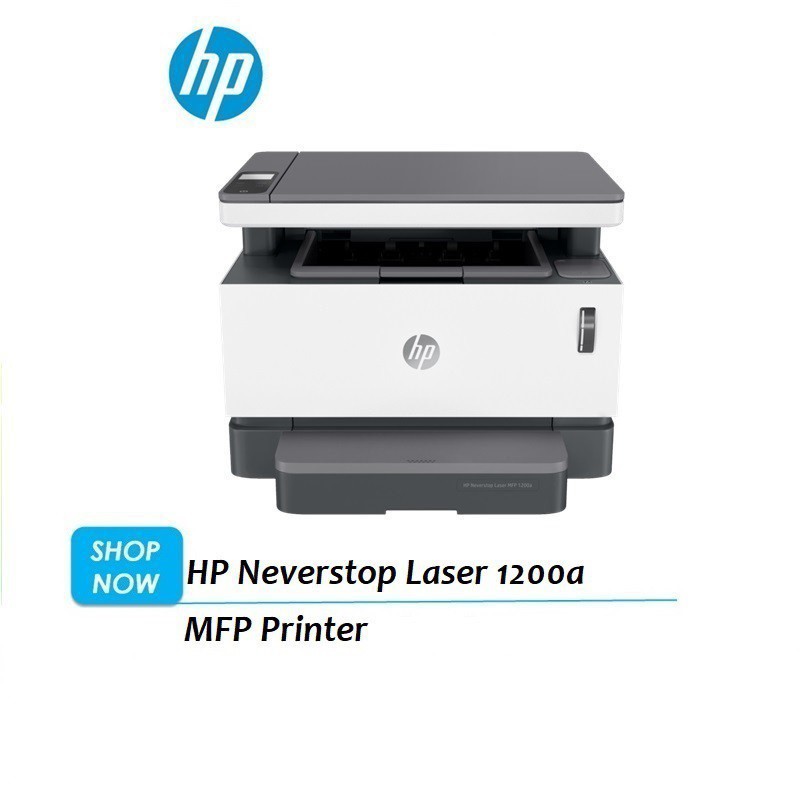 HP Neverstop Laser MFP 1200a Multifunction Laser Printer Shopee Malaysia